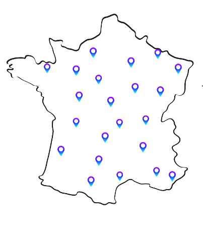 carte france DCF